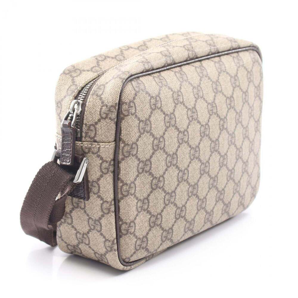 GUCCI Brown Leather Shoulder Bag - Picture 2 of 8